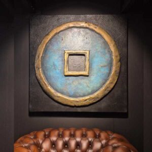 achterkant chinese munt