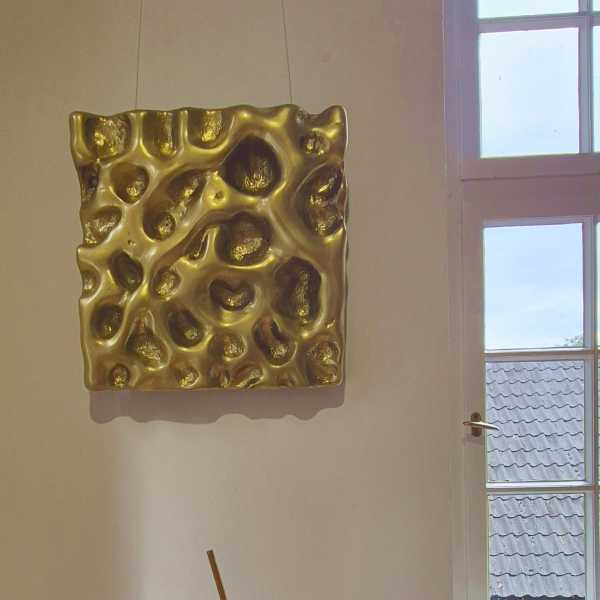 Veronoi vierkant dik